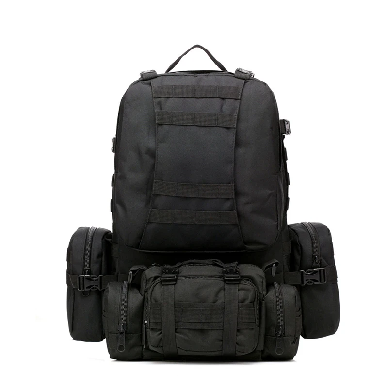 Mochila con orificio superior para tubo de hidratación