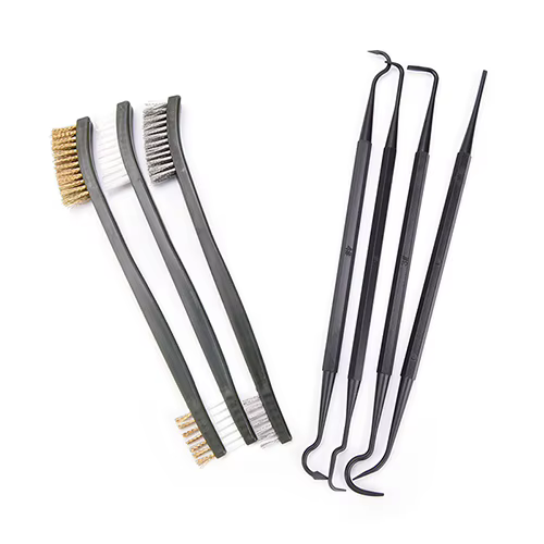 Kit limpieza rifle con cepillos y varillas nailon para armas - imagen 2
