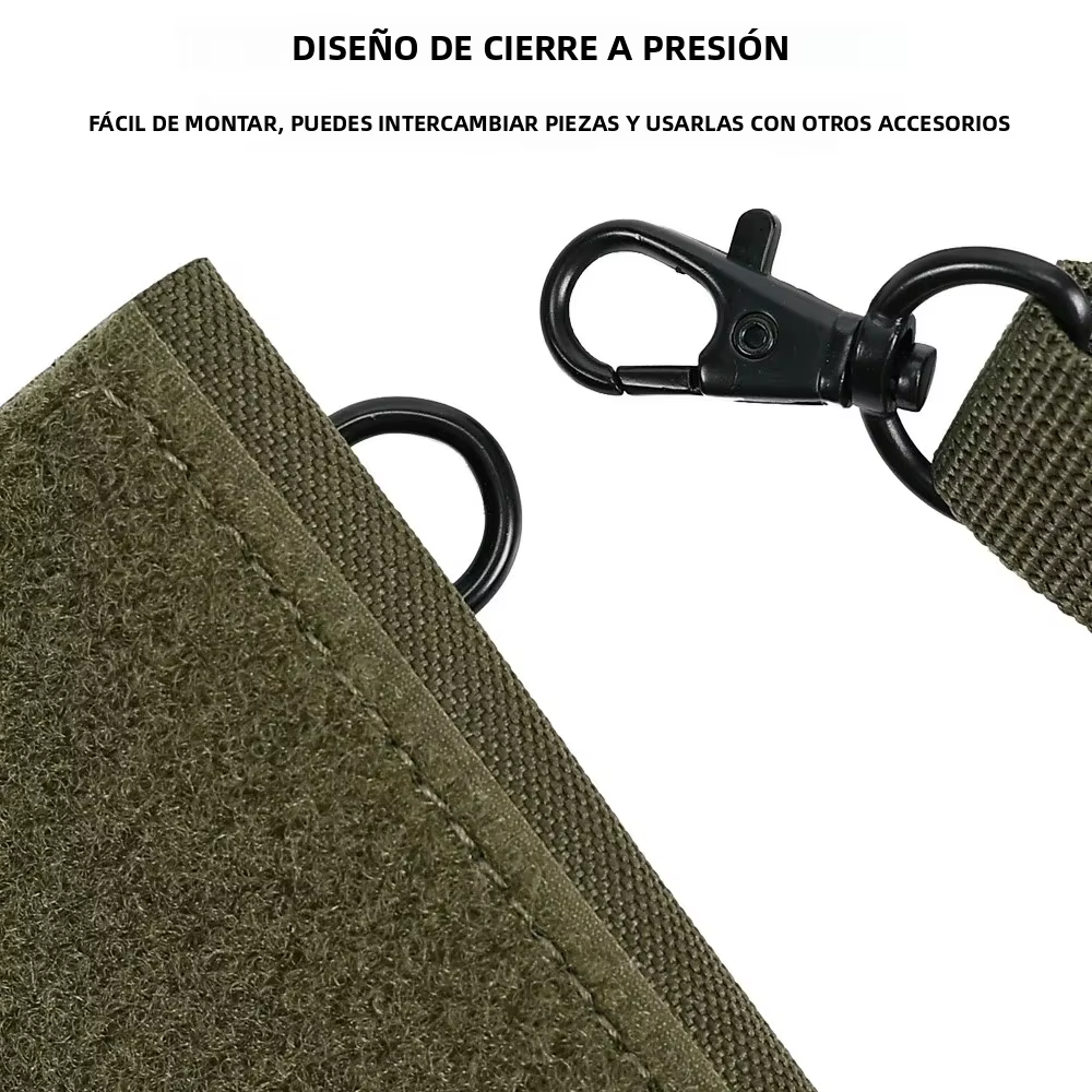 Portadocumentos táctico con cordón de cuello organizador - imagen 4