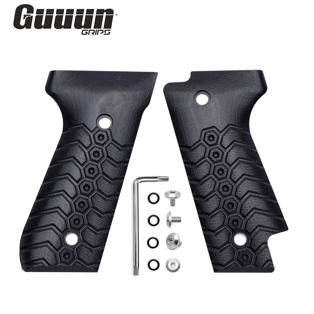 Empuñaduras G10 texturadas antideslizantes Guuun para Beretta 92S - imagen 4