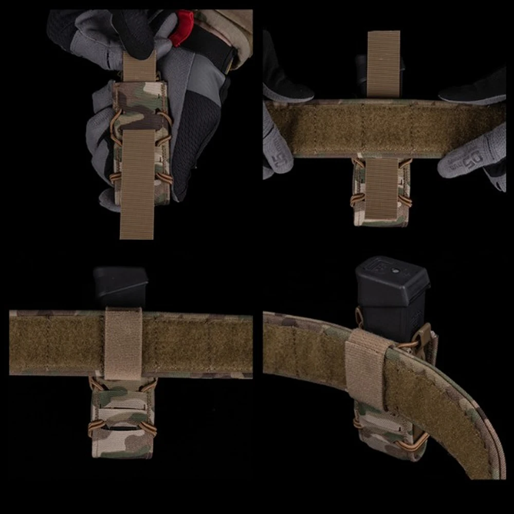Warrior Assault Systems porta-cargador rápido Quick Mag 9mm 1911/Glock - imagen 3