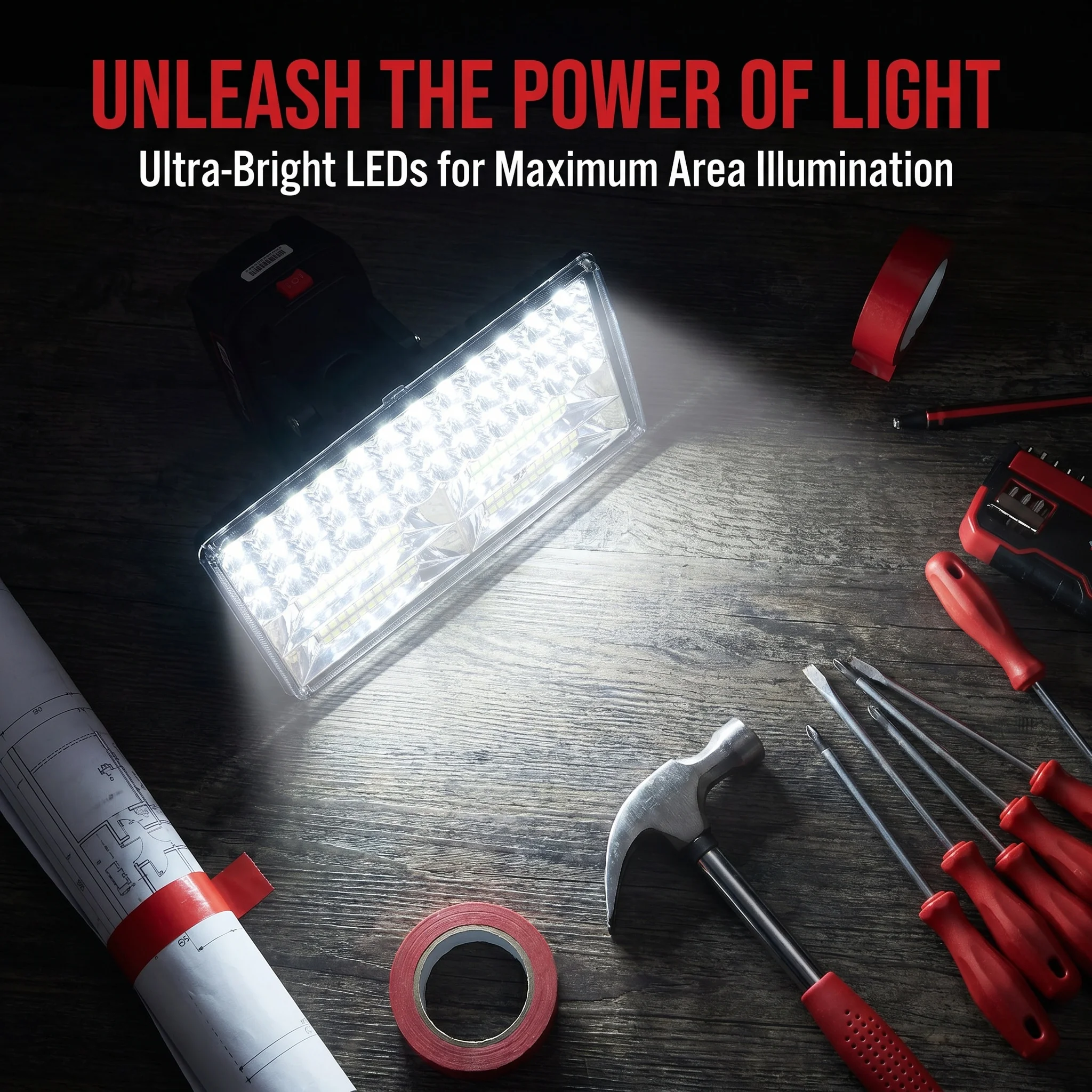 Milwaukee M18 lámpara de trabajo LED USB portátil para exteriores - imagen 2