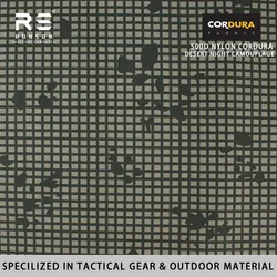 Mochila táctica Cordura 500D camo desierto con recubrimiento PU