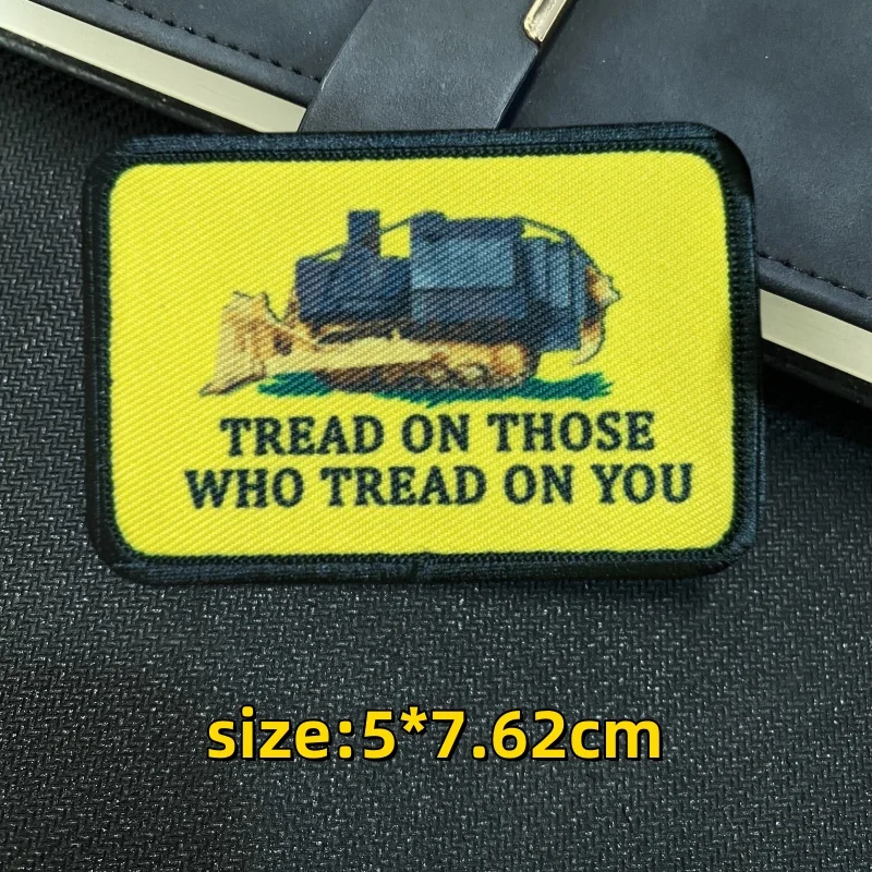 Killdozer insignia Gadsden en parche