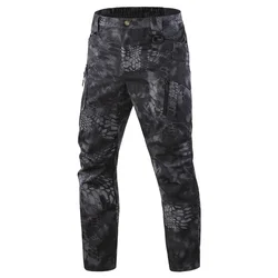 Pantalones tácticos hombre camuflaje invierno para caza y combate