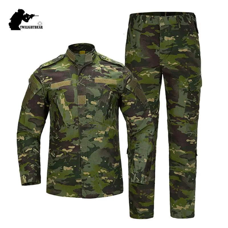 Uniforme camuflaje táctico airsoft para adiestramiento militar