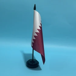 SKY FLAG Bandera Nacional Qatar escritorio – Adorno mesa