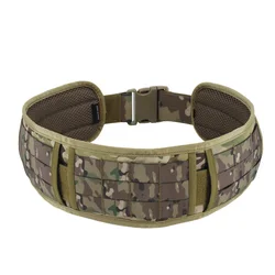 Cinturón MOLLE táctico nailon 1000D – Airsoft, paintball y caza