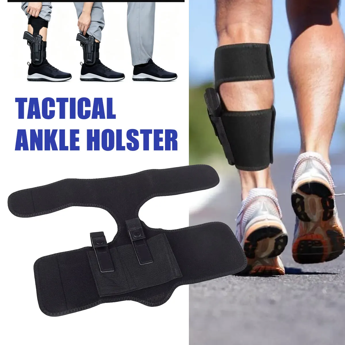 Funda tobillo táctica para pistola Glock 43/42 - imagen 5