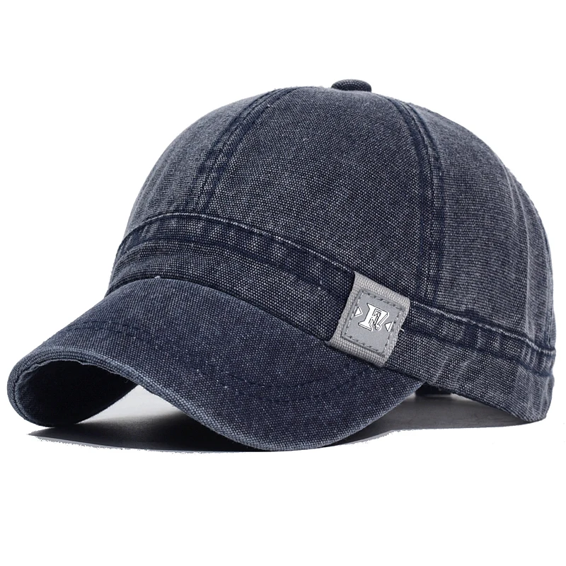 Gorra de béisbol algodón lavado perfil bajo vintage ajustable - imagen 5