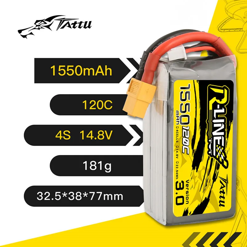 Batería LiPo TATTU R-LINE 4S
