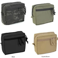 Bolsa táctica MOLLE con cremallera para equipamiento