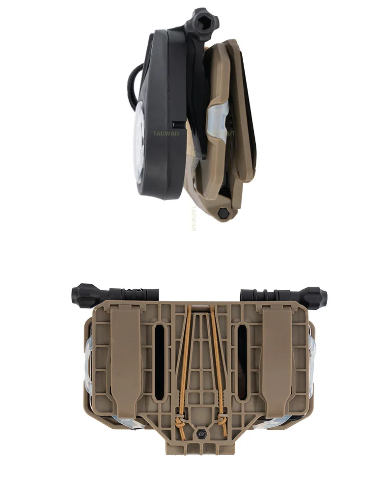 Soporte MOLLE para chaleco tactico caza airsoft