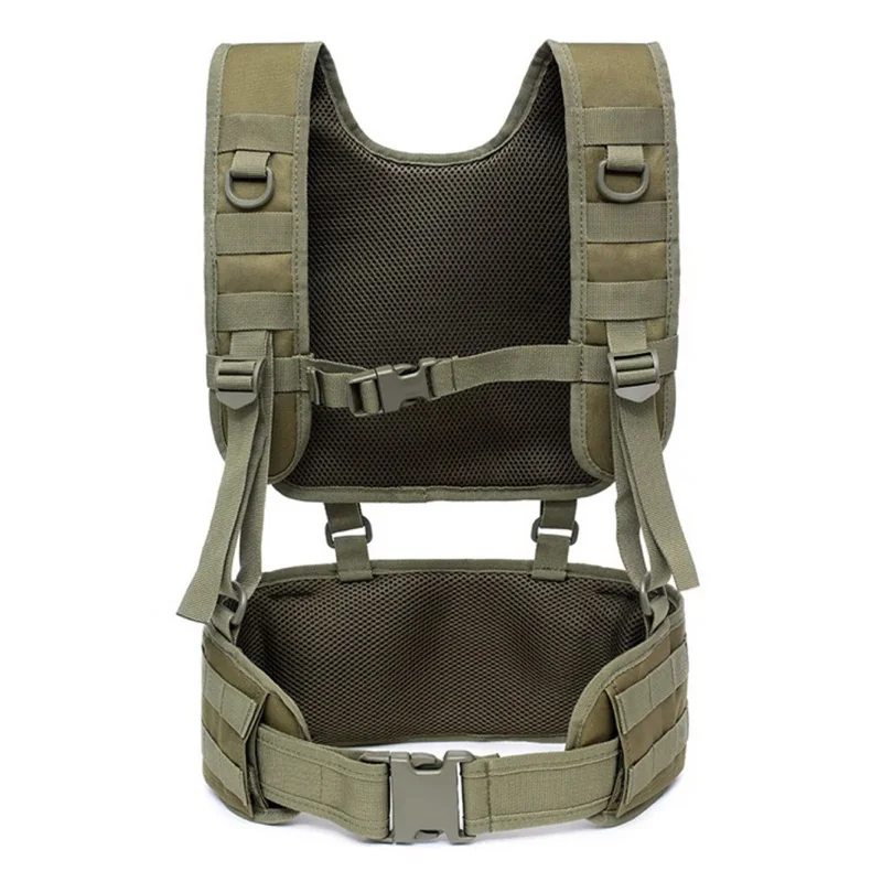 Chaleco táctico para exteriores con cinturón multiusos adaptable - imagen 2