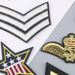 Parches bordados militares - Apliques para coser o planchar ropa