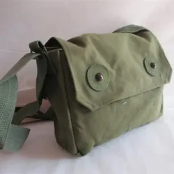 Bolsa táctica militar Segunda Guerra Mundial retro portátil compacta
