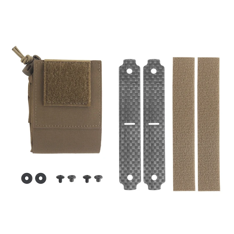 Bolsa táctica MOLLE camuflaje con cordón plegable para cargadores - imagen 5