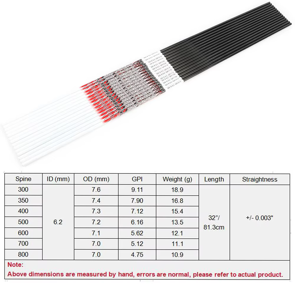 Flechas de carbono para arco profesional de caza táctica - imagen 5