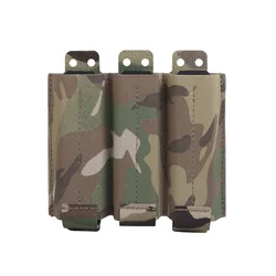 Bolsa MOLLE táctica para cargadores de pistola y linterna