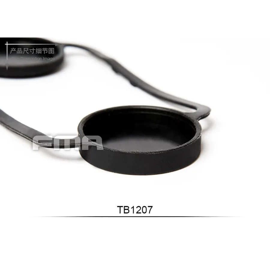 Junta protectora de goma para lentes PVS18 FMA táctica