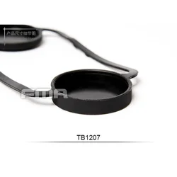 Junta protectora de goma para lentes PVS18 FMA táctica