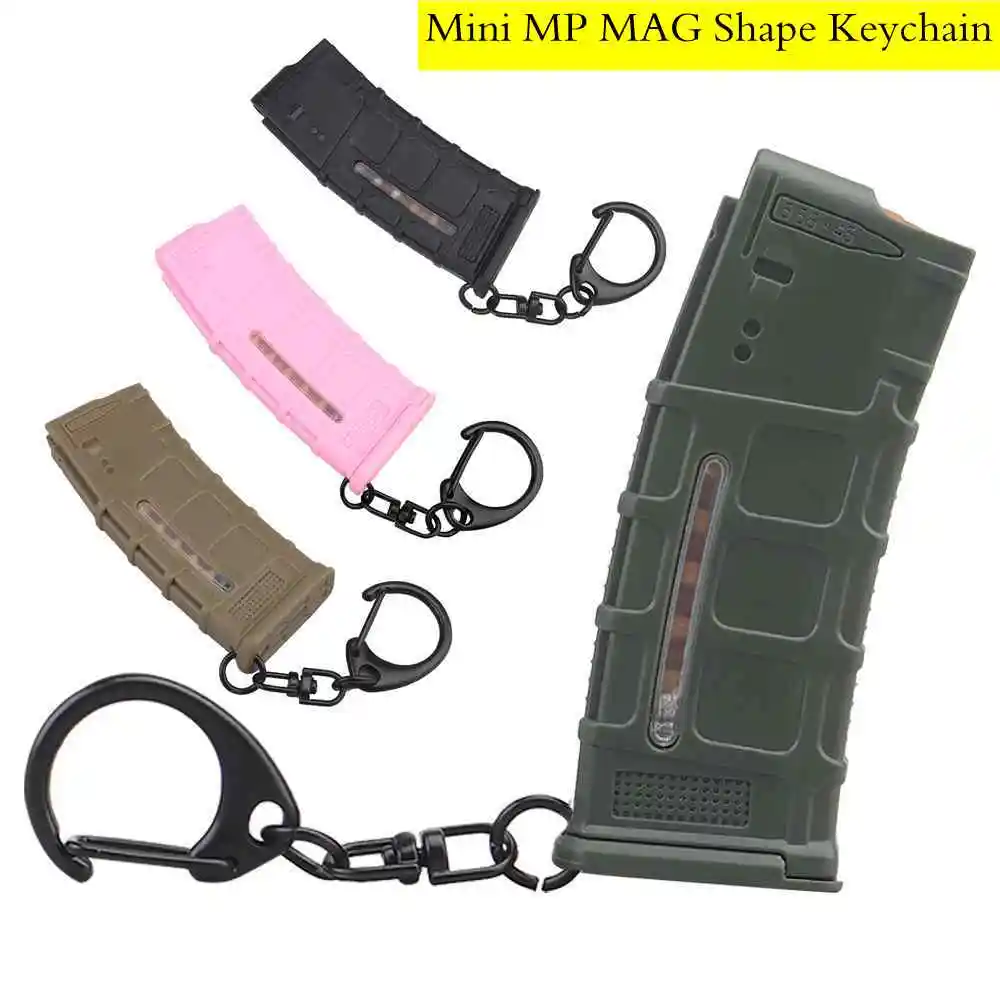 MP MAG llavero táctico con colgante estilo cargador MOLLE para chaleco - imagen 2