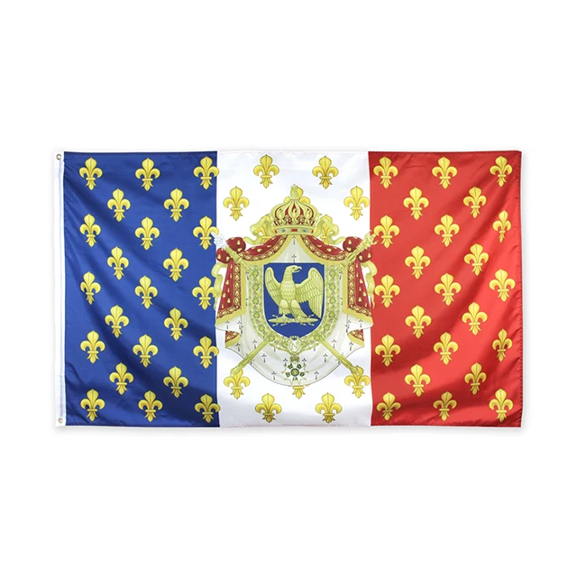 Bandera histórica Napoleón Francia – Algodón FLAGLAND - imagen 4