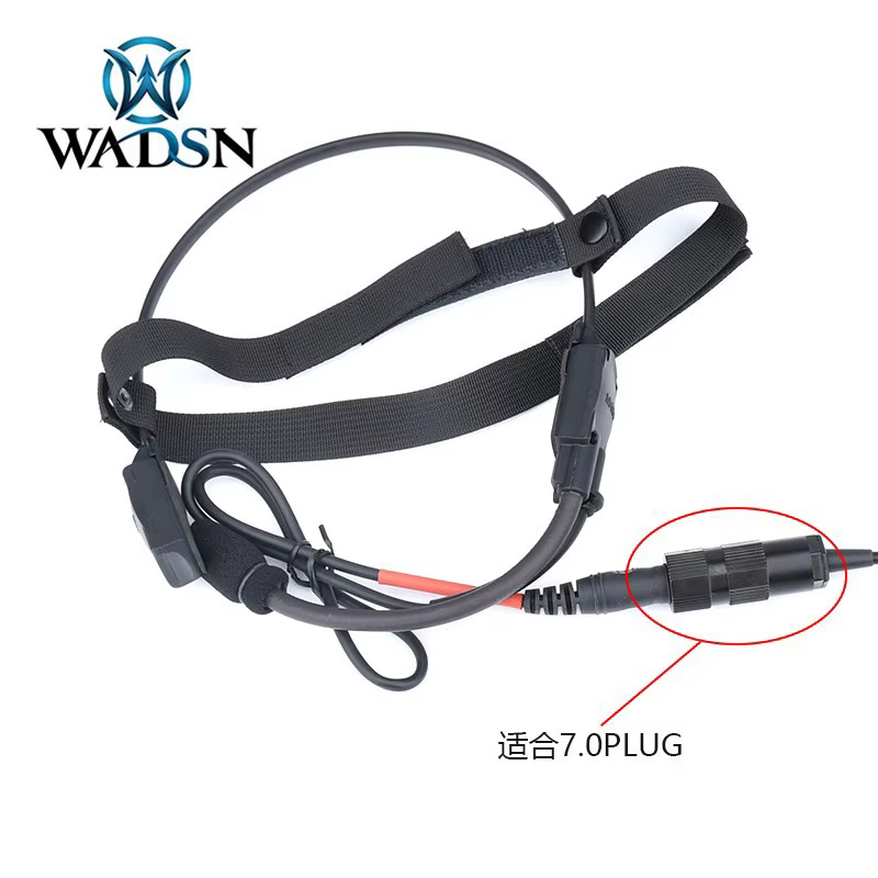 WADSN Auriculares tácticos de conducción ósea con Kenwood PTT - imagen 5