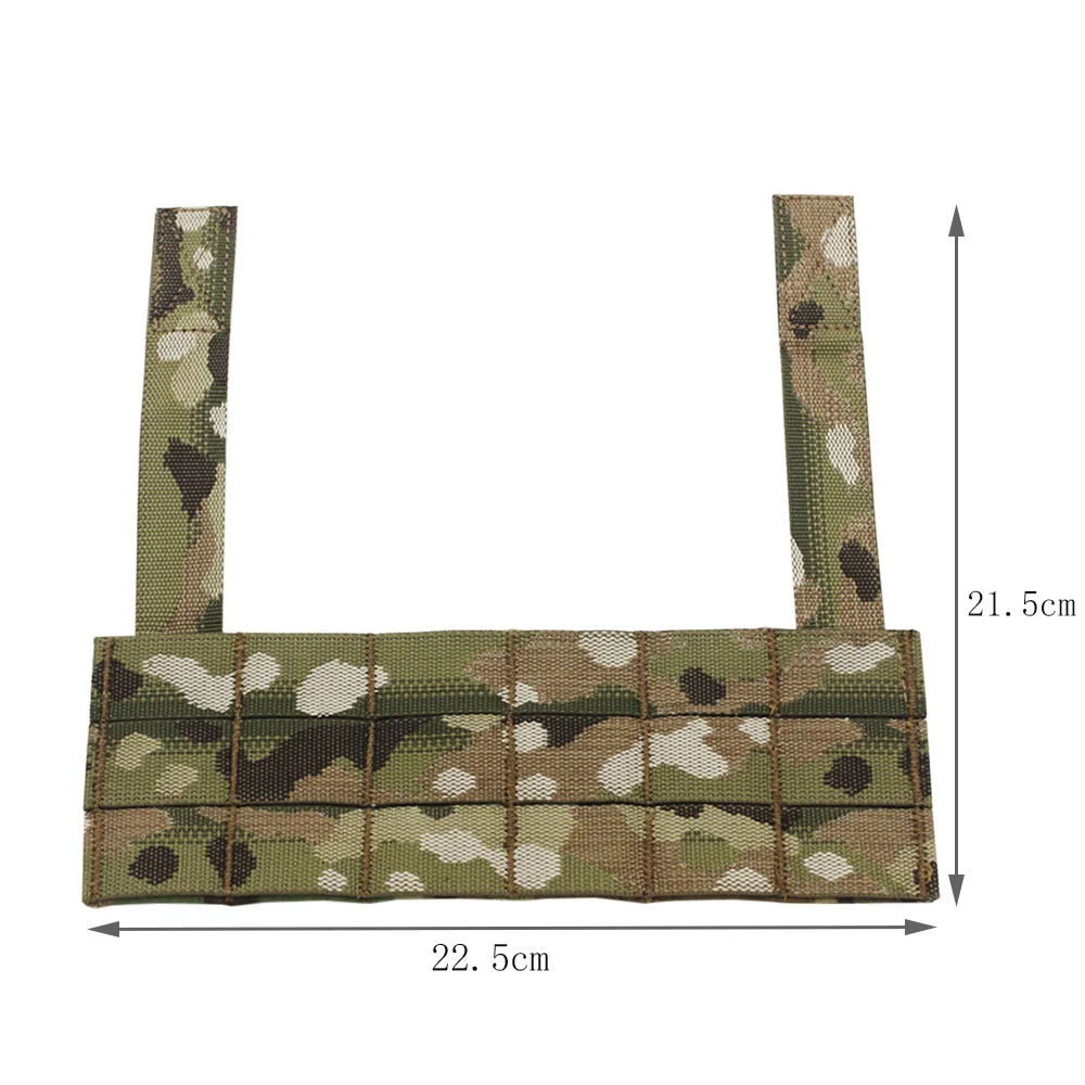 Portaplacas MOLLE D3CRM ajustable para entrenamiento y operaciones