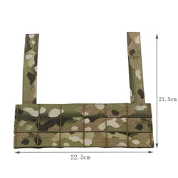Portaplacas MOLLE D3CRM ajustable para entrenamiento y operaciones