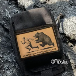 Parche moral táctico velcro – Diseño divertido para Equipo MOLLE