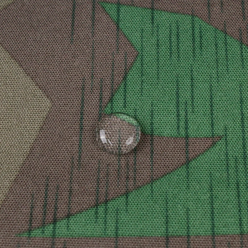 Tela nylon camuflaje Strichtarn PU para chaleco táctico