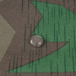 Tela nylon camuflaje Strichtarn PU para chaleco táctico