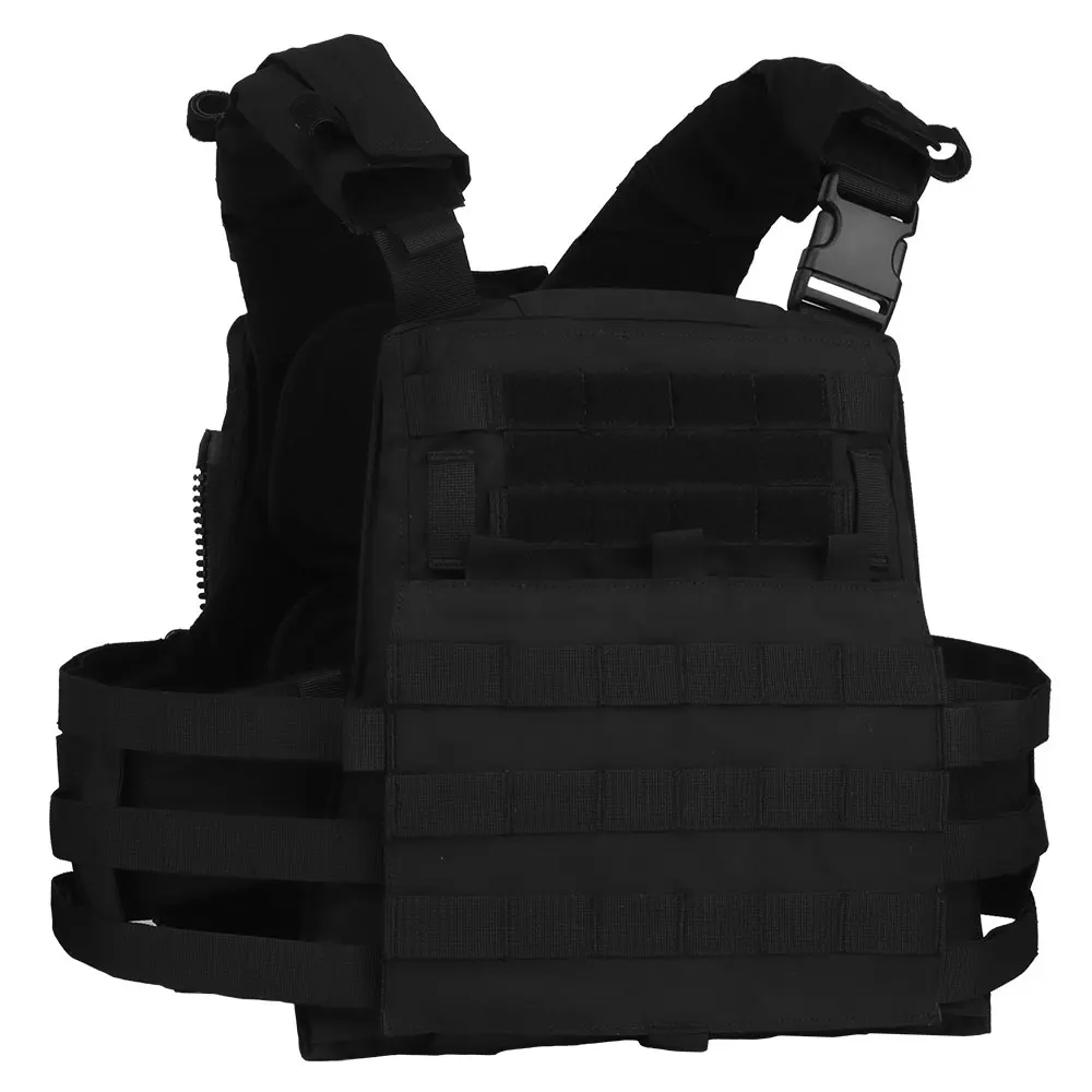 Chaleco portaplacas táctico POSEIDON Defense AVS multifunción
