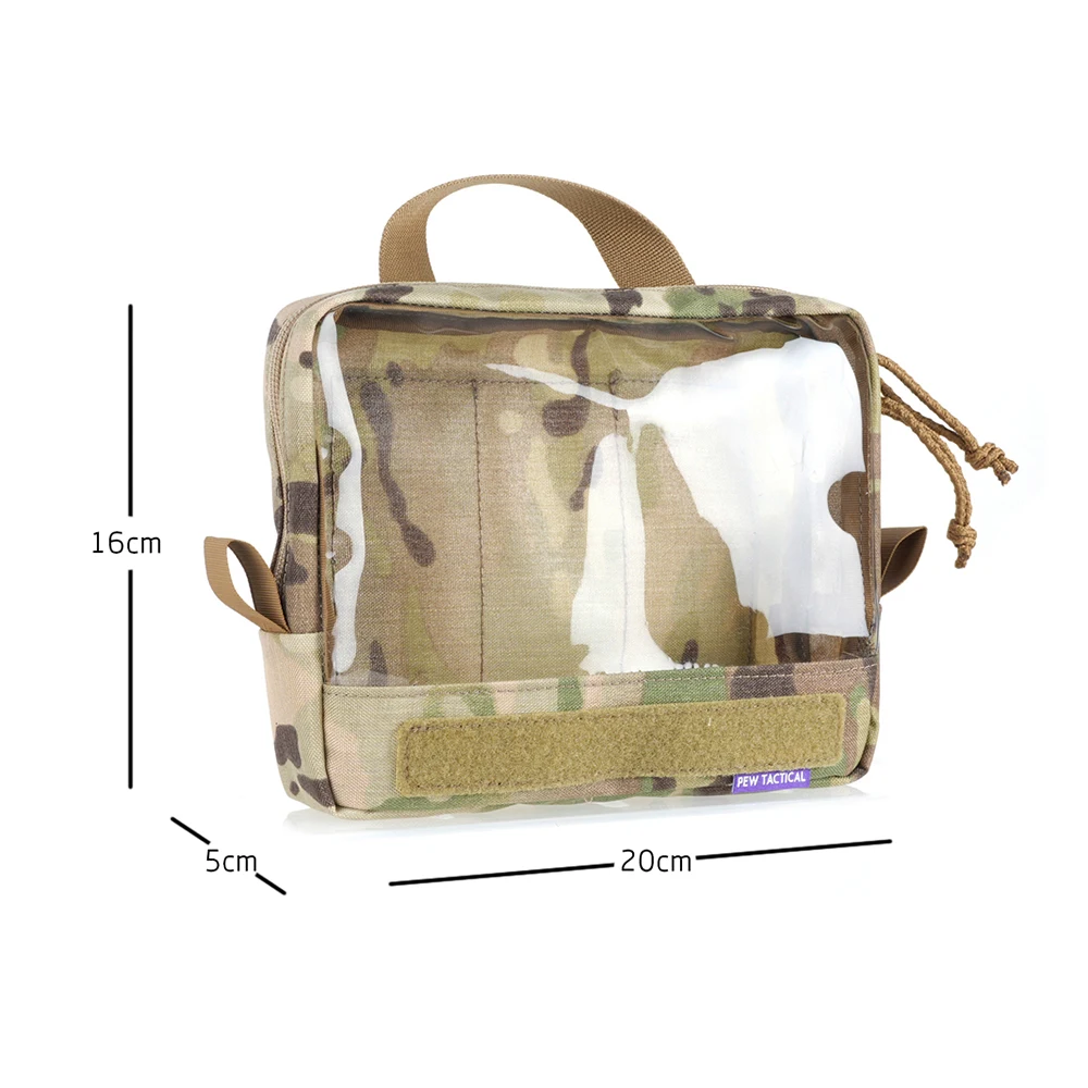 PEW TACTICAL Bolsa táctica transparente de almacenamiento visible - imagen 2