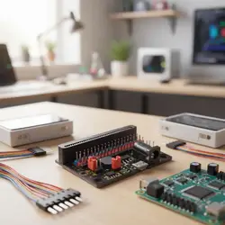 Tablero aprendizaje Micro:bit con alimentación externa y USB