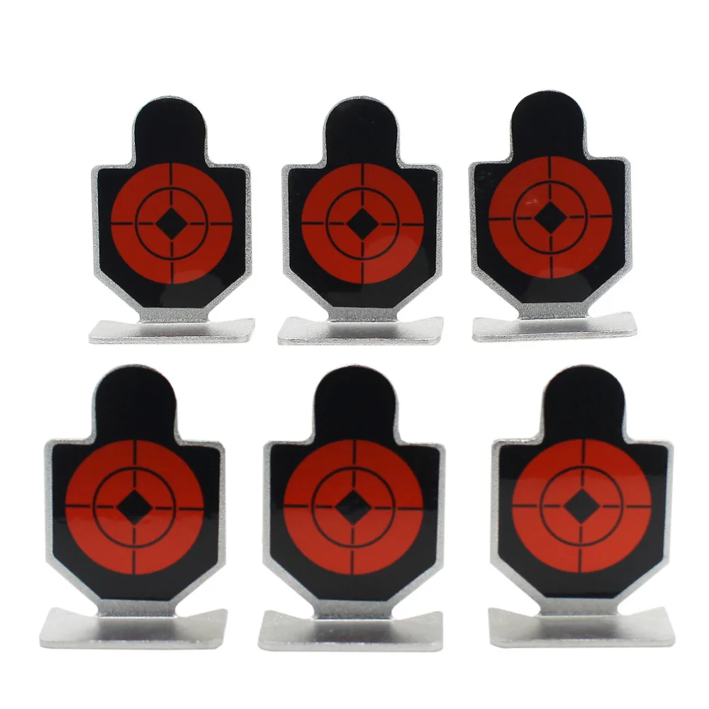 VULPO Objetivos de tiro táctico de metal para airsoft duraderos - imagen 4