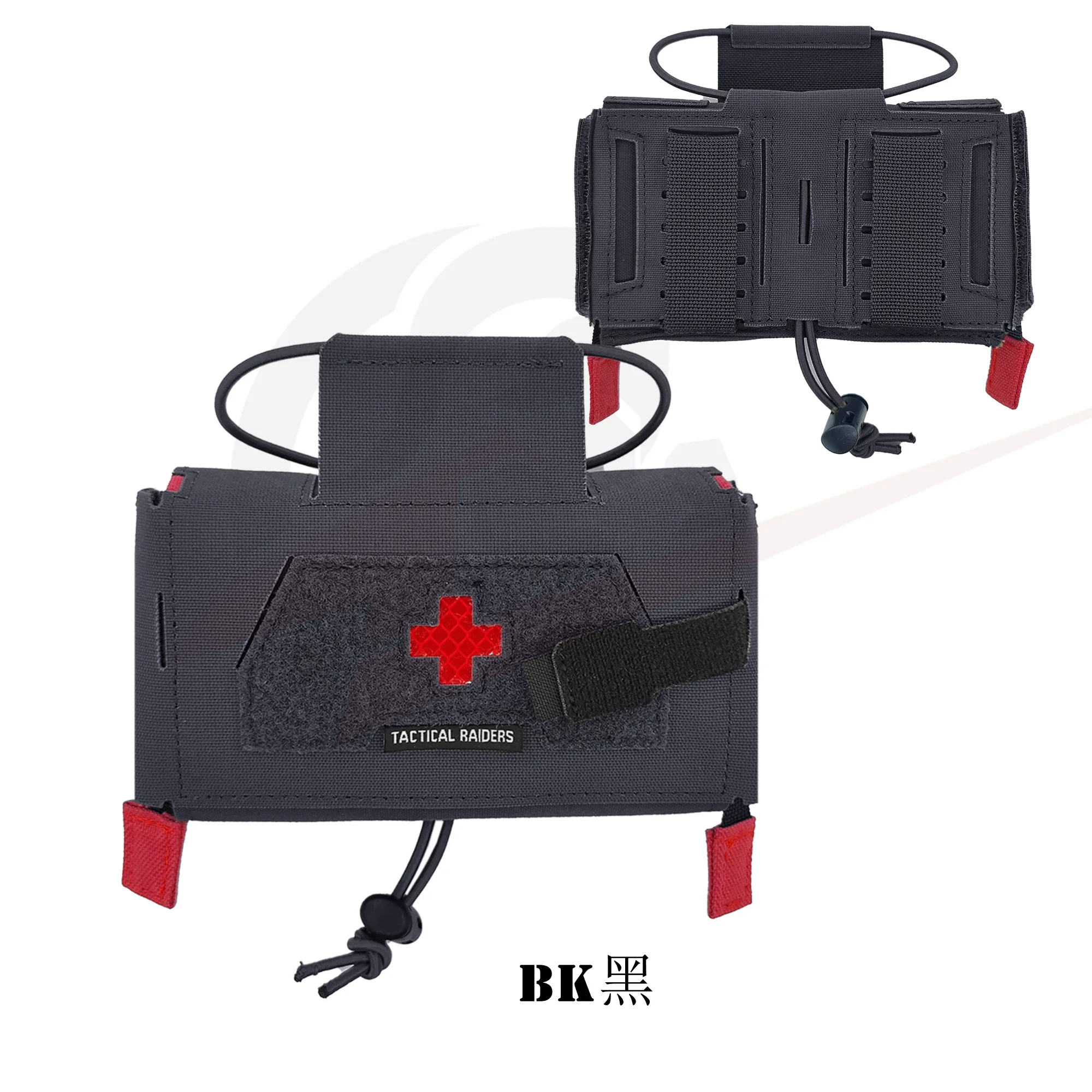 Bolsa porta trauma MOLLE – Botiquín táctico IFAK