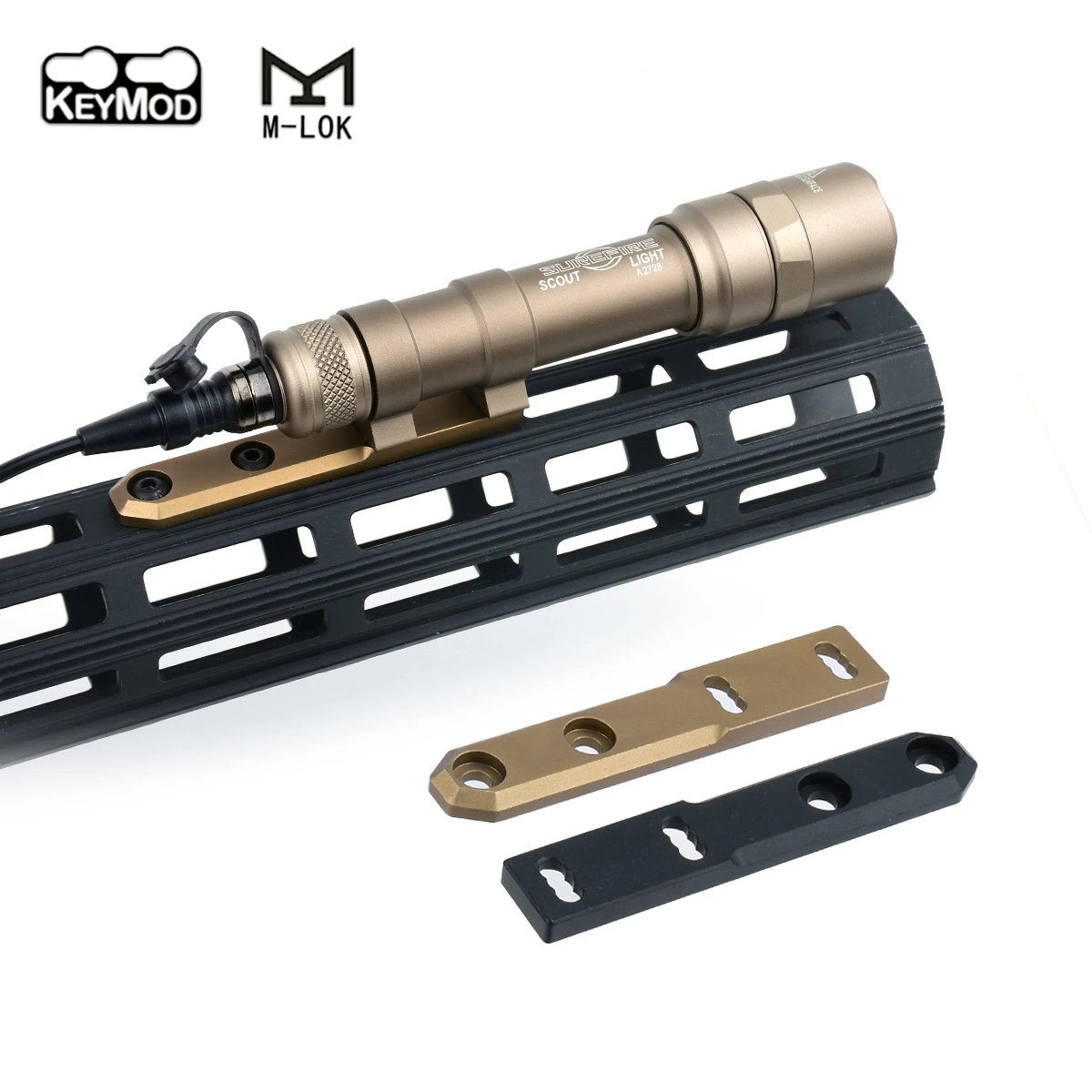 SureFire M600 linterna táctica LED con interruptor KeyMod y MLOK - imagen 5