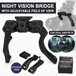 Visor nocturno PVS-14 con campo de visión ajustable