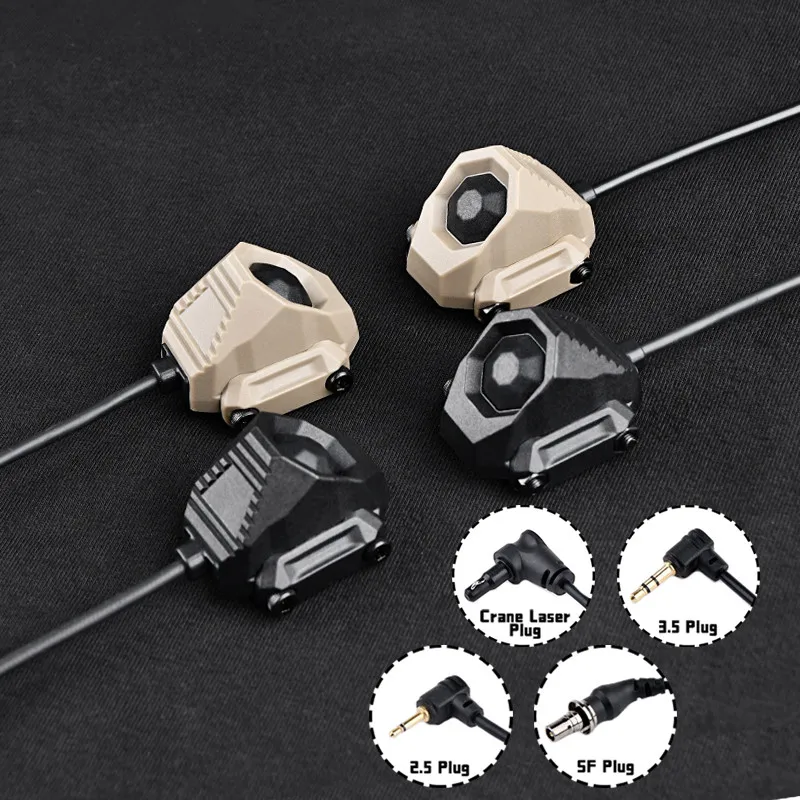 Interruptor Táctico Axon 2.5/3.5mm para Luz Láser Táctica