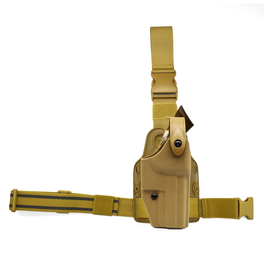 HK USP Funda de pierna ajustable para pistola derecha caza y airsoft - imagen 2