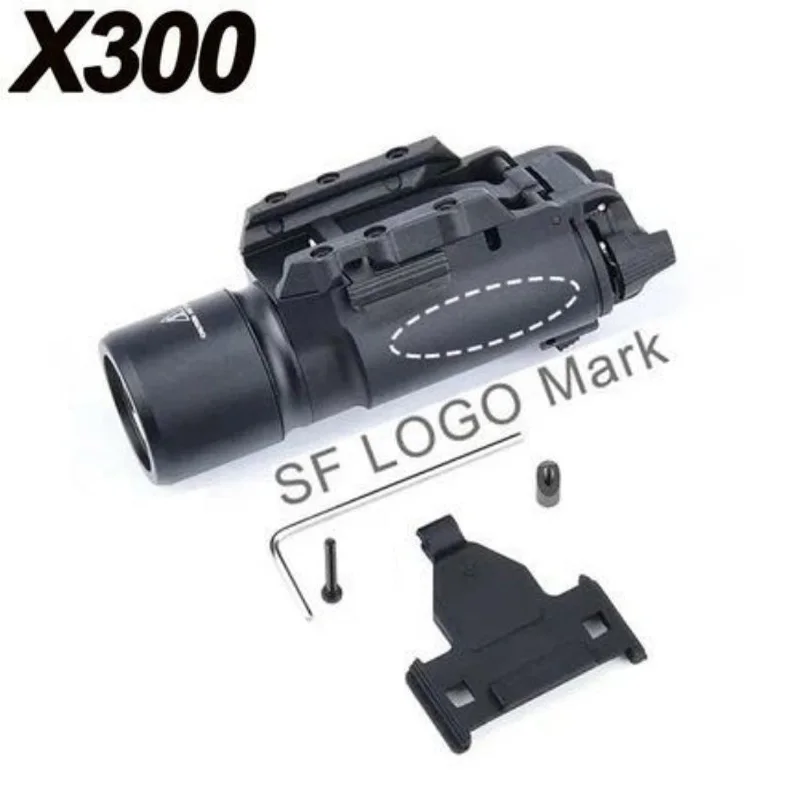 Linterna táctica Surefire X300V para pistola con rail Picatinny - imagen 4