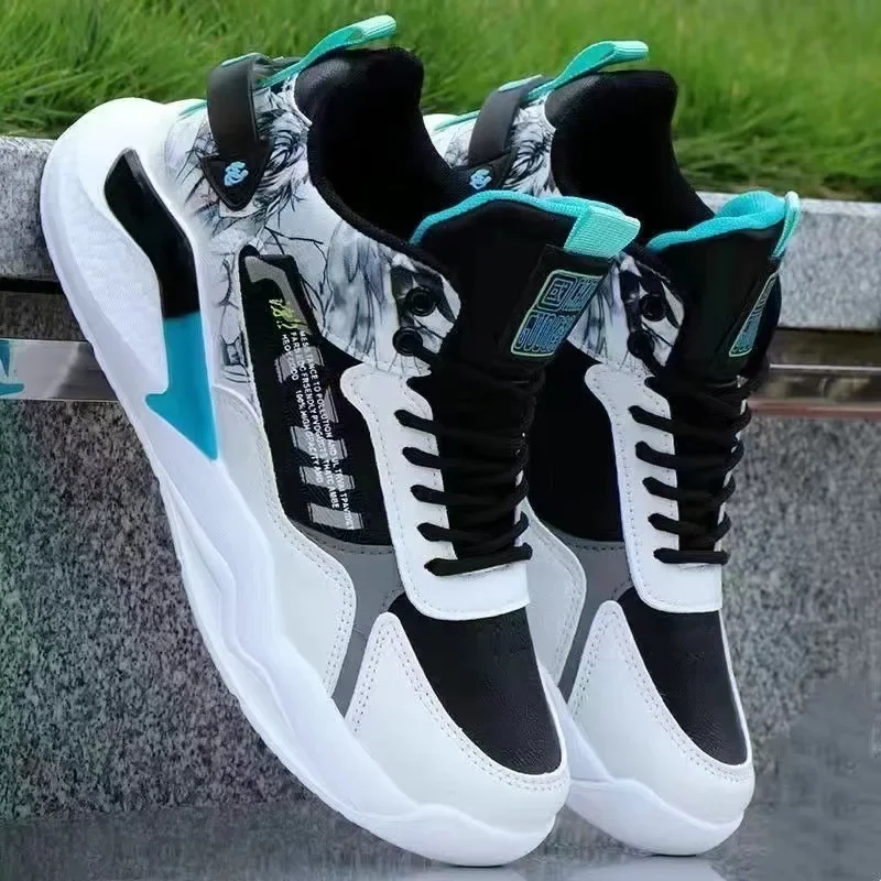 Zapatillas de baloncesto para hombre con amortiguación y tracción - imagen 2