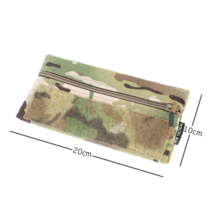 Pew Tactical pouch largo con cremallera para chaleco Molle expansible - imagen 4