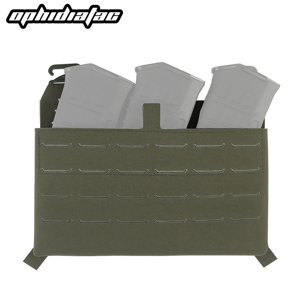 OPHIDIANTAC Placa frontal táctica MOLLE con fijación magnética