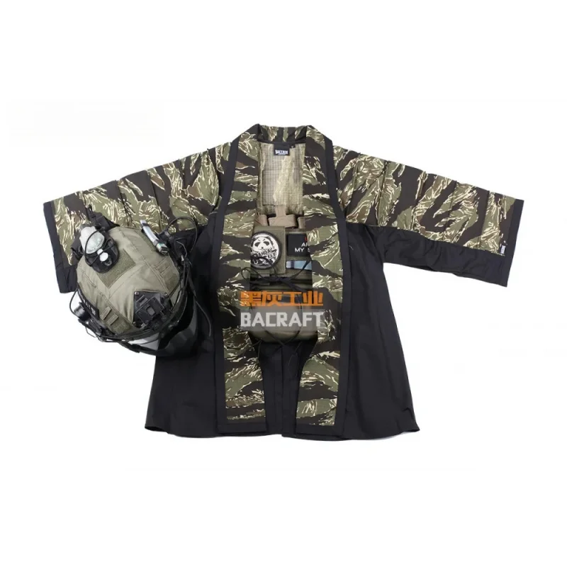 Camisa táctica bordada mejorada para cubrir chaqueta de entrenamiento