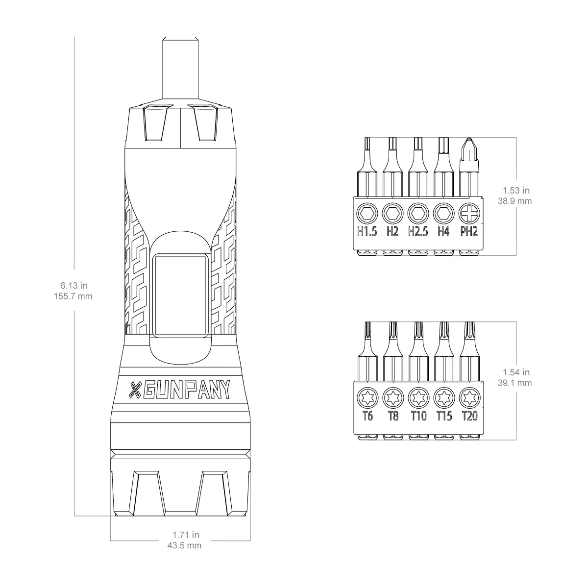 VictOptics Destornillador Dinamométrico Ajustable para Montaje Óptica - imagen 4