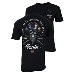 Camiseta táctica Howitzer hombre IRON FREEDOM de algodón