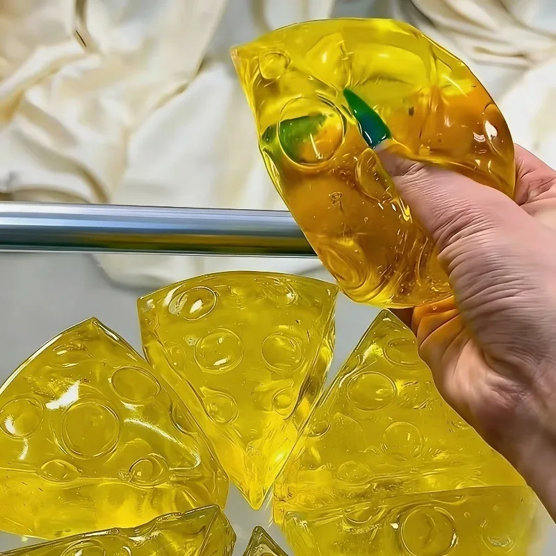 Queso Mochi Antiestrés Squishy Sensorial Suave Honey para Adultos - imagen 2